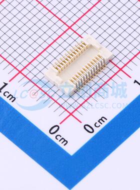 板对板与背板连接器 AXK5F24347YG SMD,P=0.5mm 电子元器件配单