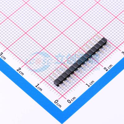 排针 DZ200R-11-14-39 插件,P=2mm 1x14P 方针 电子元器件配单