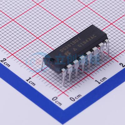 模拟开关/多路复用器 DG201BDJ-E3 PDIP-16 原装 电子元器件配单