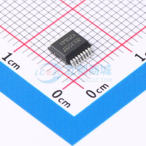 功率电子开关 VND9012AJTR PowerSSO-16 原装正品 电子元器件配单