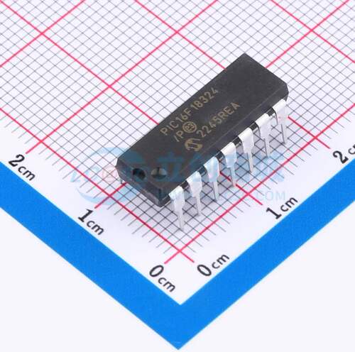 单片机(MCU/MPU/SOC) PIC16F18324-I/P PDIP-14 原装正品