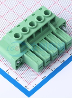 插拔式接线端子 KF2EDGSKTM-7.62-5P 插件,P=7.62mm 电子元器件