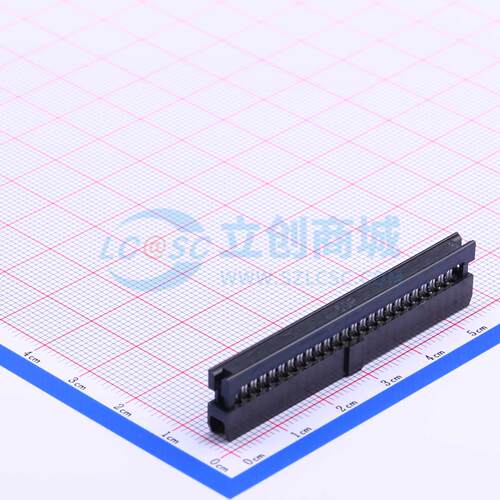 连接器 2.0-2*25P压线头 P=2mm 2x25P IDC连接器