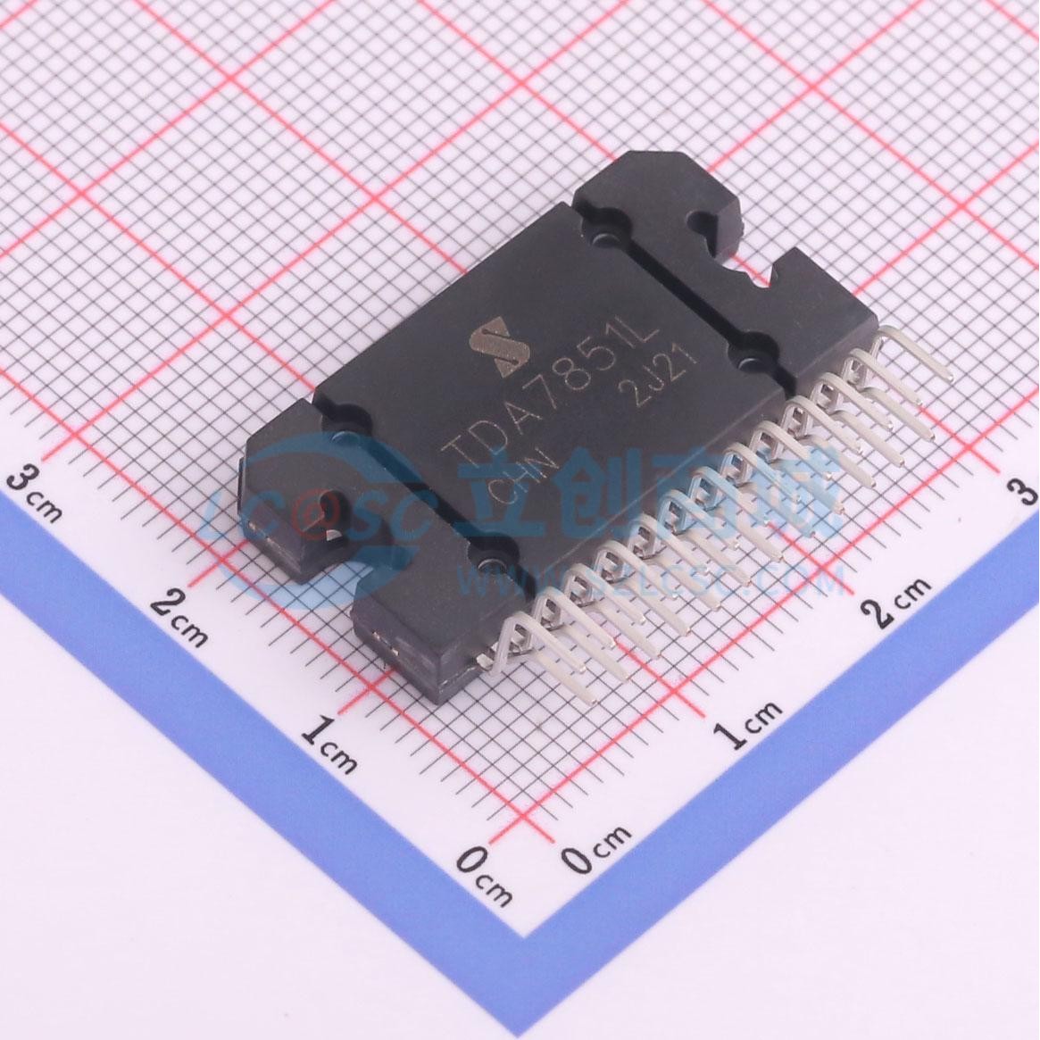 音频功率放大器 TDA7851L HZIP-25 原装正品 电子元器件配单