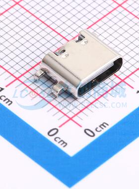 USB连接器 061N-4BCB31-3 SMD 3.1TYPE-C连接器 母座6P沉板0.8,不