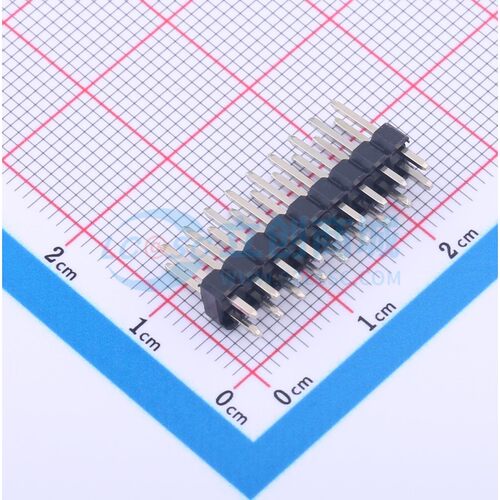 排针 PZ254-2-09-Z-8.5 插件,P=2.54mm 2x9P 方针 电子元器件配单
