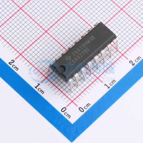 触发器 CD4027BE DIP-16 原装正品 电子元器件配单