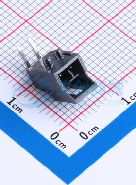 线对板针座 1053131102 弯插,P=2.5mm 1x2P 弯插 电子元器件配单