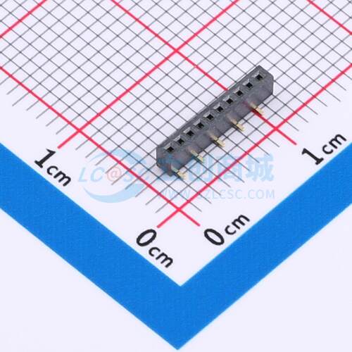 排母 CSCC118-1002A002C1AC SMD,P=1mm 1x10P 单排 电子元器件