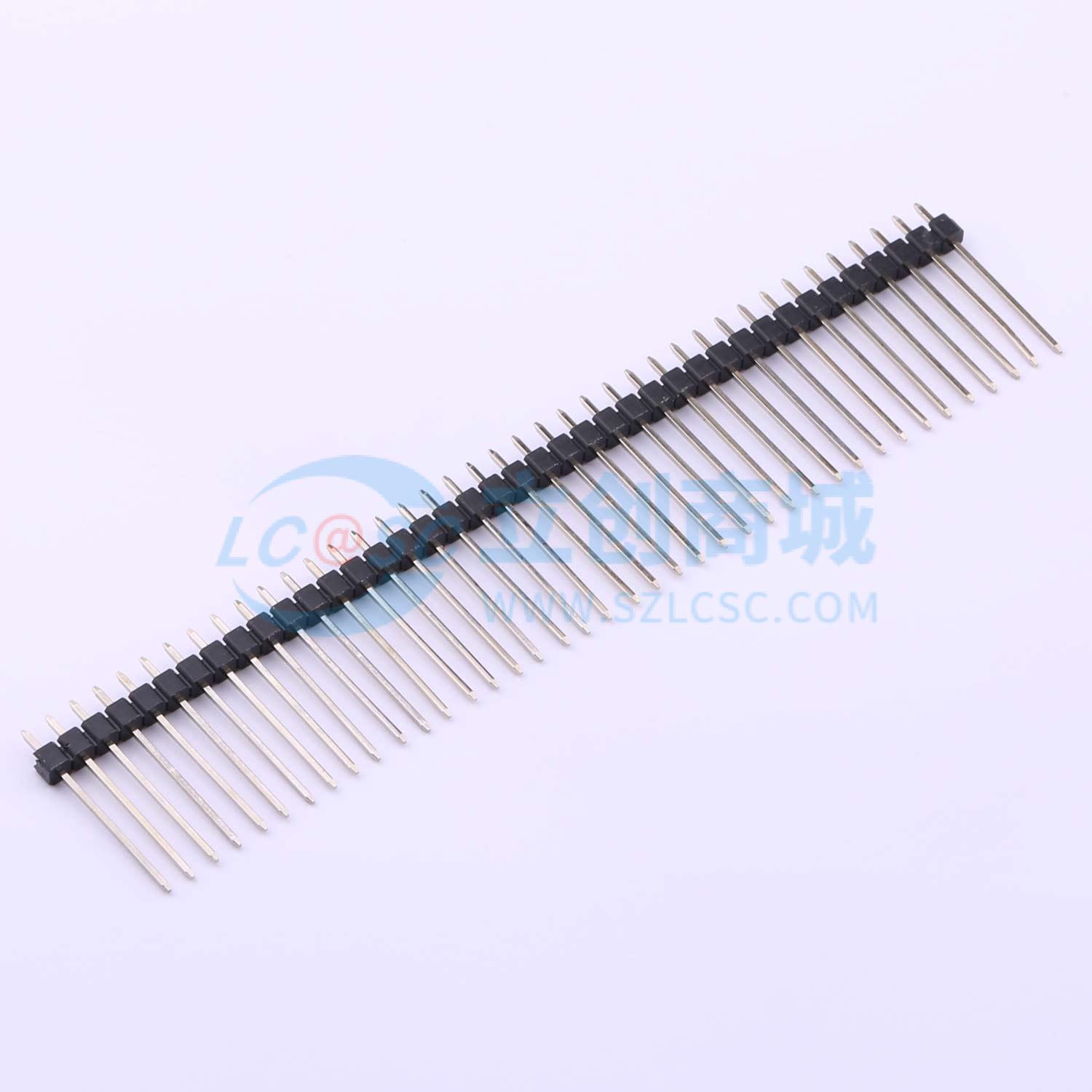 排针 2.54-1*40L=21MM 插件,P=2.54mm 1x40P 原装 电子元器件配单