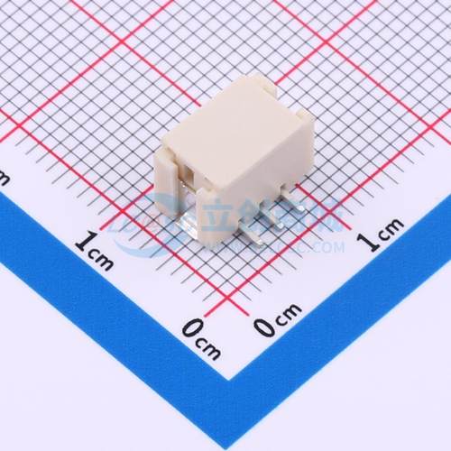 线对板针座 M2010VS-03P SMD,P=2mm 1x3P 立贴 电子元器件配单