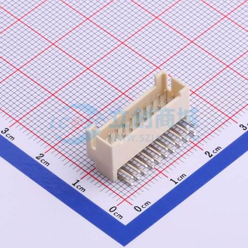 线对板针座 M2026R-2x10P 弯插,P=2mm 2x10P 弯插 电子元器件配单