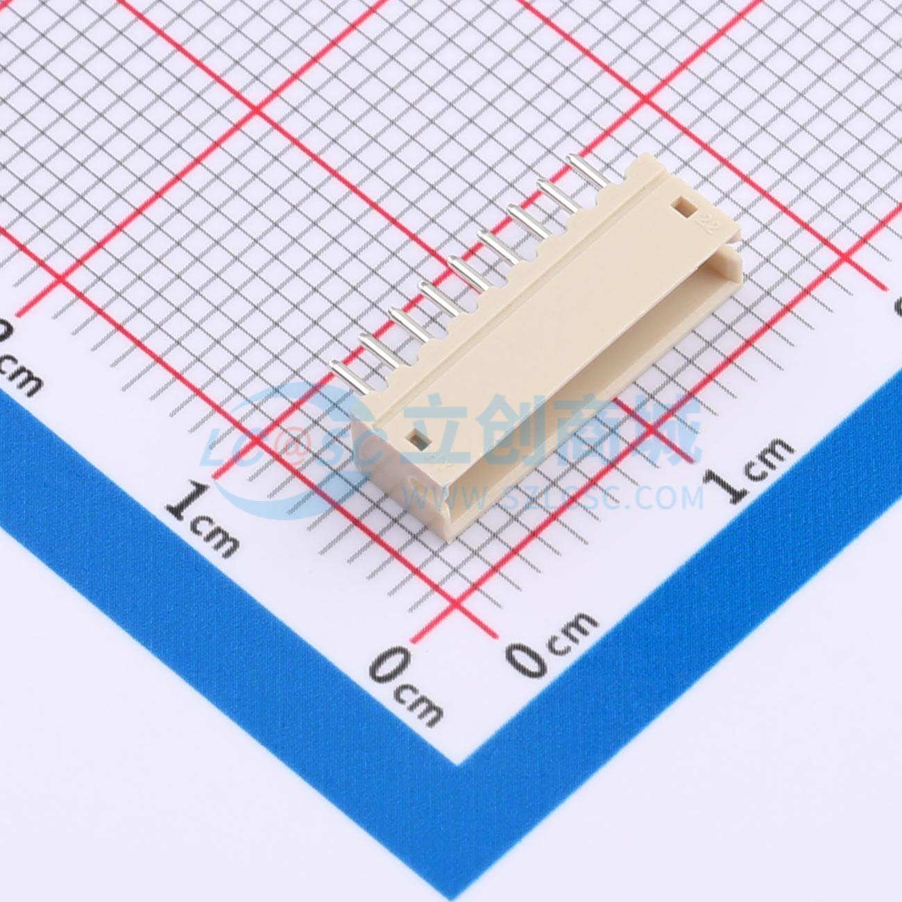 线对板针座 XD-ZH1.5-9A 插件,P=1.5mm 1x9P 直插 电子元器件配单