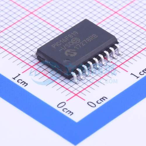 单片机(MCU/MPU/SOC) PIC16F819-I/SO SOIC-18-300mil 原装正品