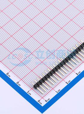 排针 P125-1120A0BS116A1 插件,P=2.54mm 1x20P 方针 电子元器件