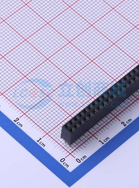 排母 FFH20006-D34S1014K6K 插件,P=2mm 2x17P 方孔 电子元器件