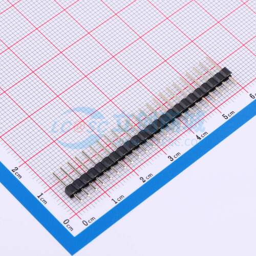 排针 DS1021-1x23SF11-B 插件,P=2.54mm 1x23P 电子元器件配单