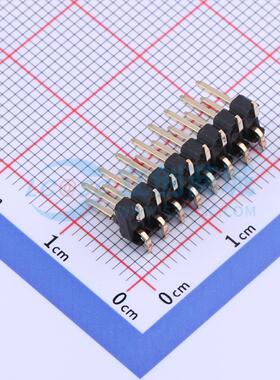 排针 X6521WVS-2x08H-C60D74 SMD,P=2.54mm 2x8P 方针 电子元器件