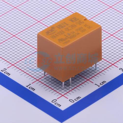功率继电器 HK4100F-DC24V-SHG DIP,10.5x14.5mm 电子元器件配单