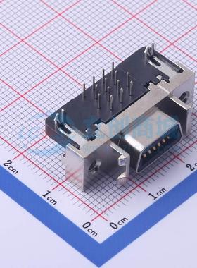 FCS1401-F0DB300K6KA 弯插 SCSI 母 14P 弯插 D-Sub/VGA连接器