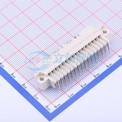 板对板与背板连接器 5650868-5 弯插,P=2.54mm 弯插 电子元器件