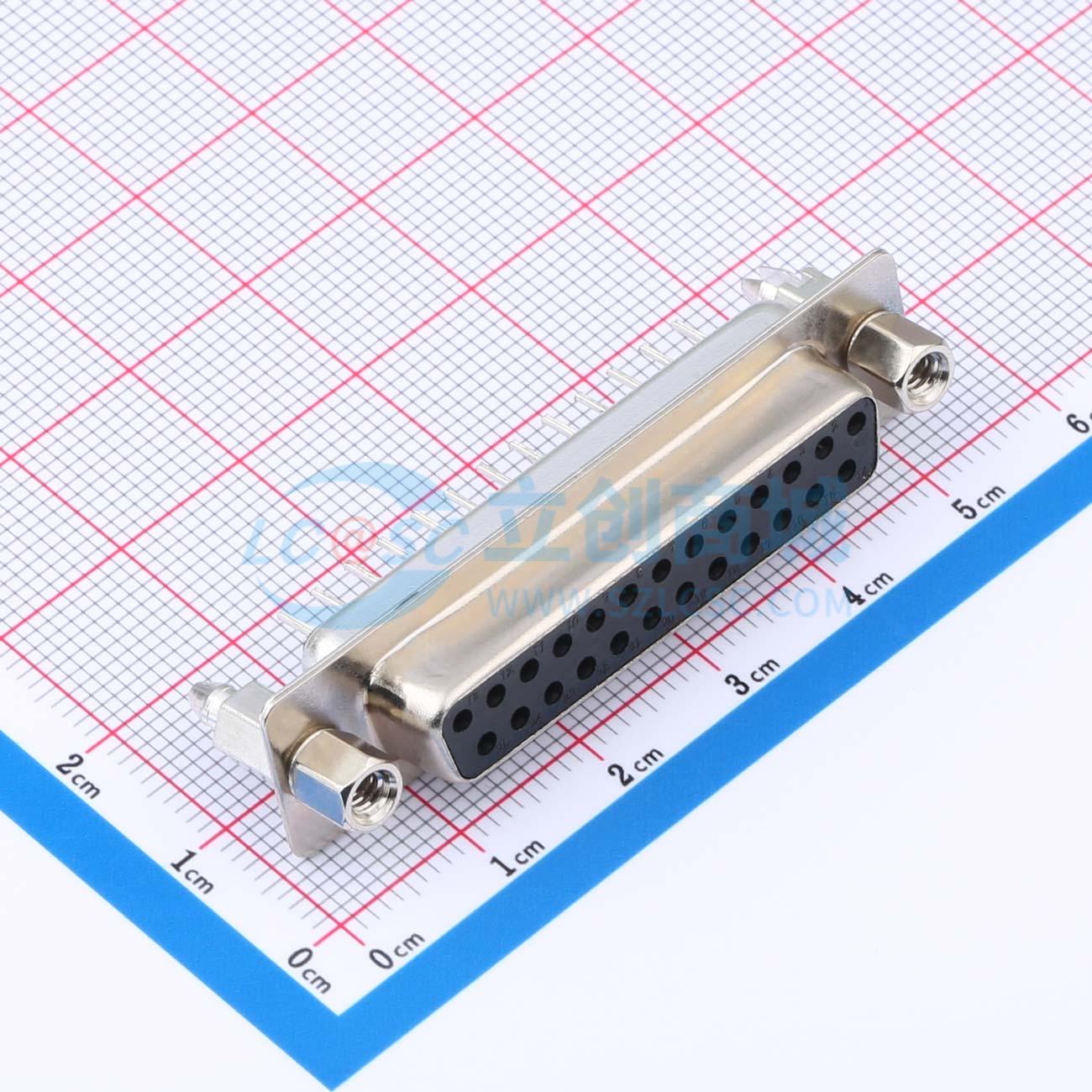DS1034-25FBN044 插件 D-Sub 母 25P D-Sub/VGA连接器