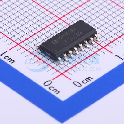 RS-485/RS-422芯片 DS34C86M/TR SOP-16 原装正品 电子元器件配单