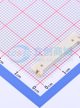 线对板针座 M1258RS-16P SMD,P=1.25mm,卧贴 1x16P 卧贴 原装正品