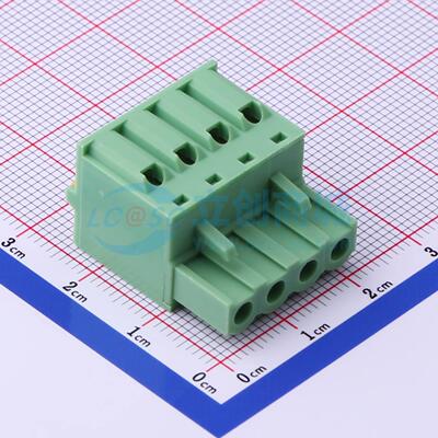 插拔式接线端子 XY2500F-L-5.08-4P P=5.08mm 插头 1x4P 原装正品