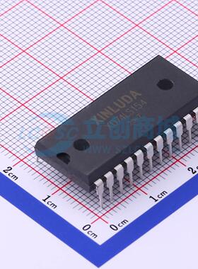信号开关/编解码器/多路复用器 XD74LS154 DIP-24 电子元器件配单