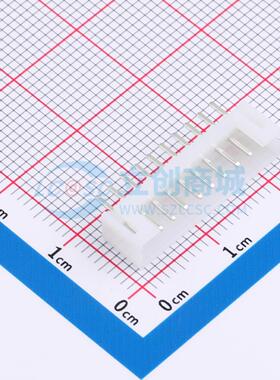 线对板针座 XD-PH-10A-G 插件,P=2mm 1x10P 直插 电子元器件配单