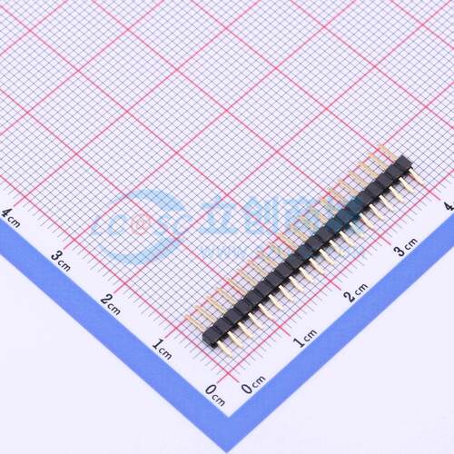 排针 X4611WRS-20I-C40D28 SMD,P=2mm,卧贴 1x20P 方针 原装正品
