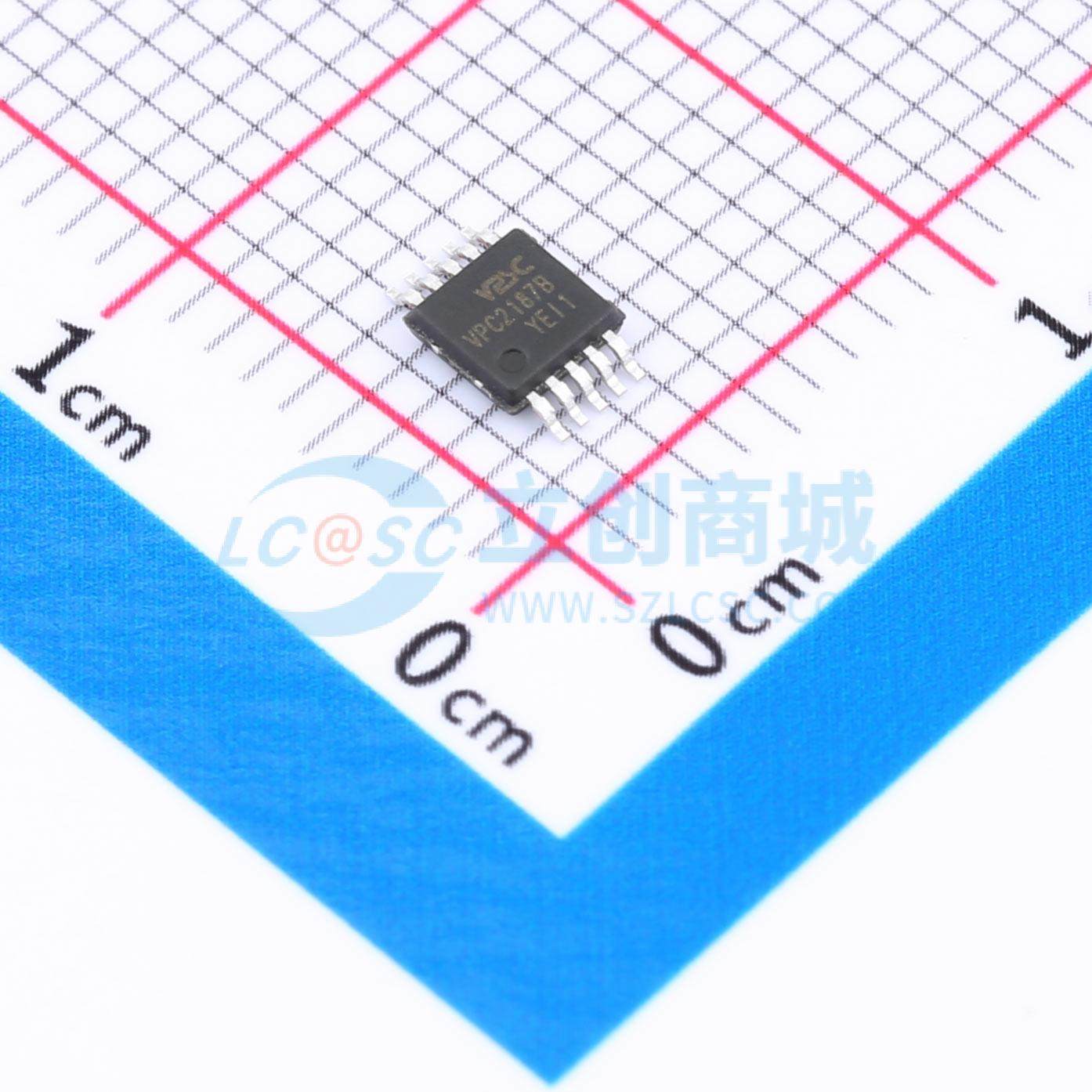 DC-DC电源芯片 VPC2187B MSOP-10 原装正品 电子元器件配单