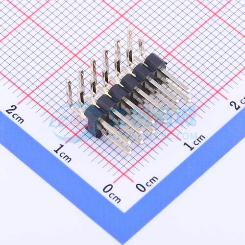 排针 DZ254W-22-12-69 弯插,P=2.54mm 2x6P 方针 电子元器件配单