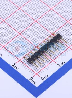 排针 X4611WRS-10I-C40D28 SMD,P=2mm,卧贴 1x10P 方针 原装正品