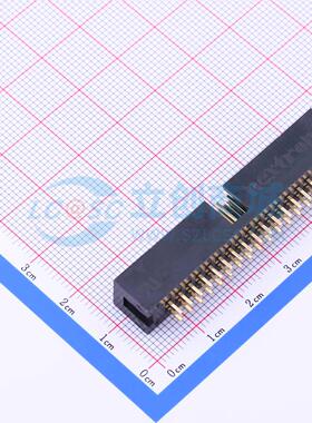 连接器 Z-231011034106 插件,P=2.54mm 2x17P 简牛座