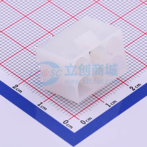 线对板针座 HX63080-6AK 插件,P=6.35mm 2x3P 直插 电子元器件