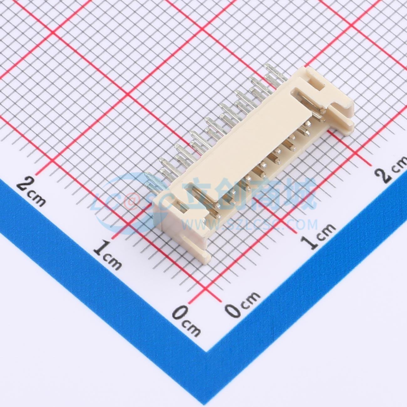 线对板针座 XD-PHD-2*9A 插件,P=2mm 2x9P 直插 电子元器件配单