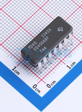 信号开关/编解码器/多路复用器 CD4066BF CDIP-14 原装正品 电子