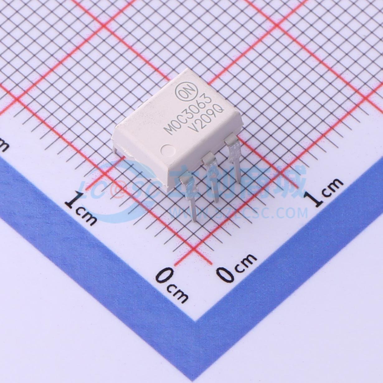 可控硅输出光耦 MOC3063VM DIP-6 原装正品 电子元器件配单