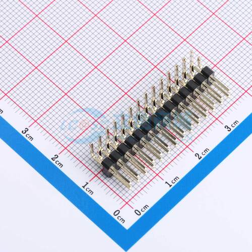 排针 PZ254-2-14-W-2.5-G1 弯插,P=2.54mm 2x14P 方针 电子元器件