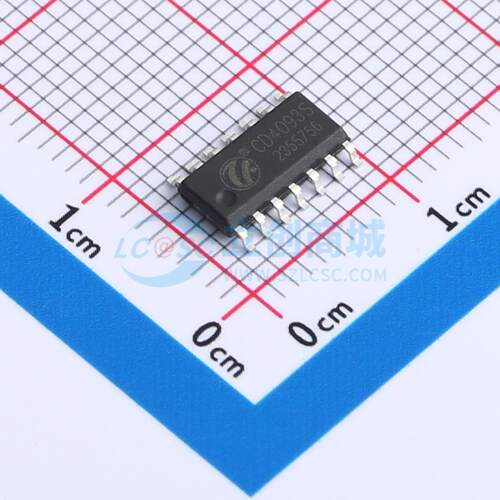 逻辑门 CD4093 SOP-14 原装正品 电子元器件配单
