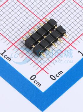 排针 P220-2105A1AS080A1 插件,P=2mm 1x5P 方针 电子元器件配单