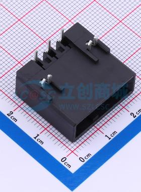 线对板针座 1-178138-2 弯插,P=5.08mm 弯插 原装 电子元器件配单