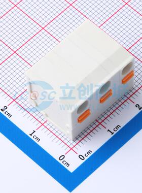 弹簧式接线端子 KF239-7.62-3P P=7.62mm 原装 电子元器件配单