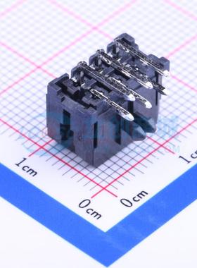 线对板针座 430450600 弯插,P=3mm 2x3P 弯插 电子元器件配单