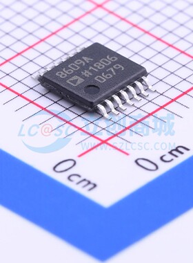 仪表放大器 AD8609ARUZ-REEL TSSOP-14 原装正品 电子元器件配单