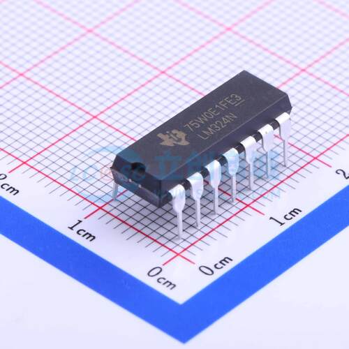 运算放大器 LM324N DIP-14 原装正品 电子元器件配单