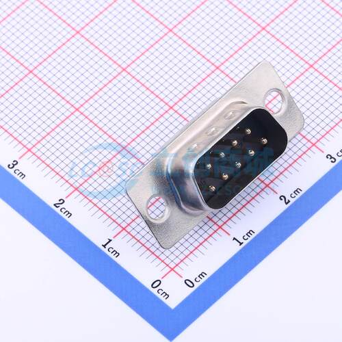 X0109WT7B1 - D-Sub 公 9P 焊线式 D-Sub/VGA连接器