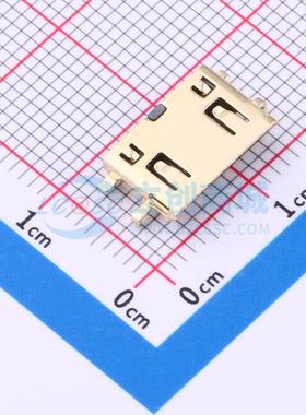 XDHF-1902-1908 SMD HDMI 母 19P 卧贴 D-Sub/VGA连接器